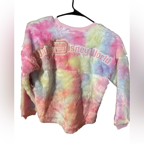 Walt Disney World Kids Cotton Candy Plush Pastel Tie Dye Spirit Jersey - Picture 3 of 3